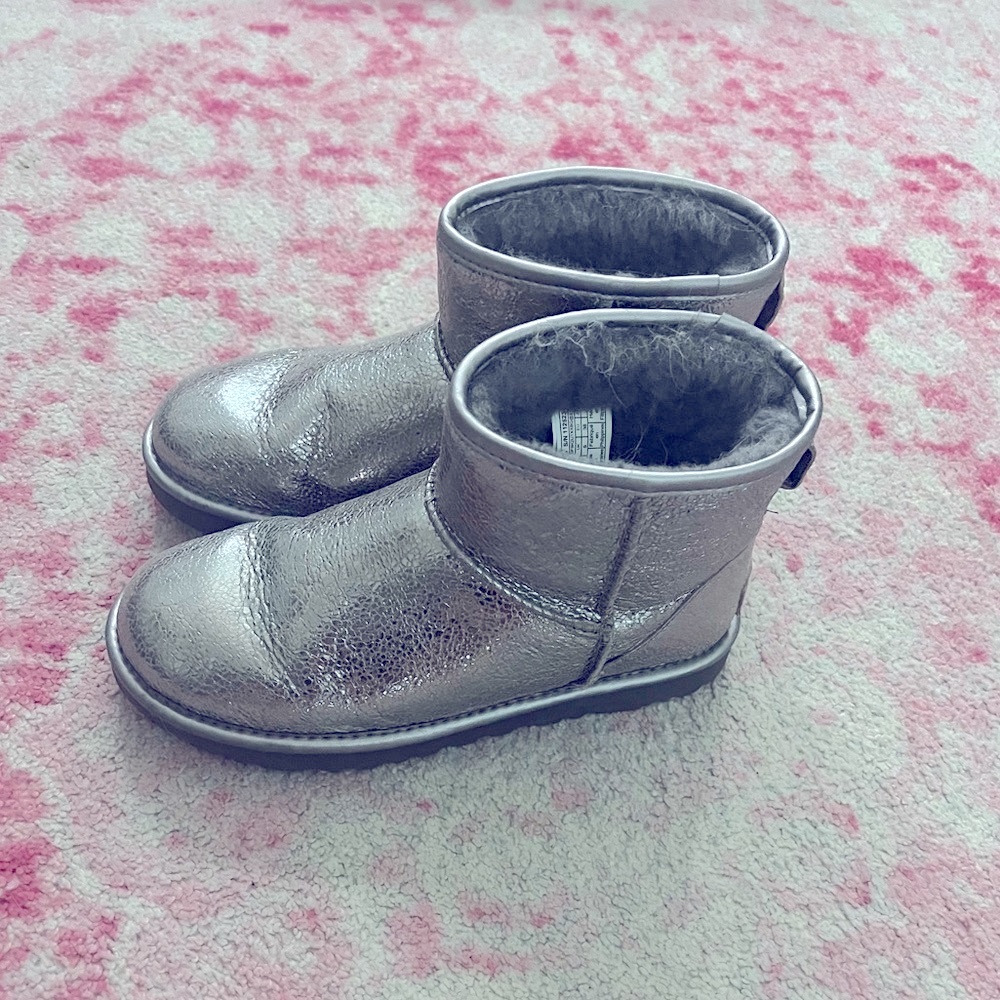 Ugg silver boots